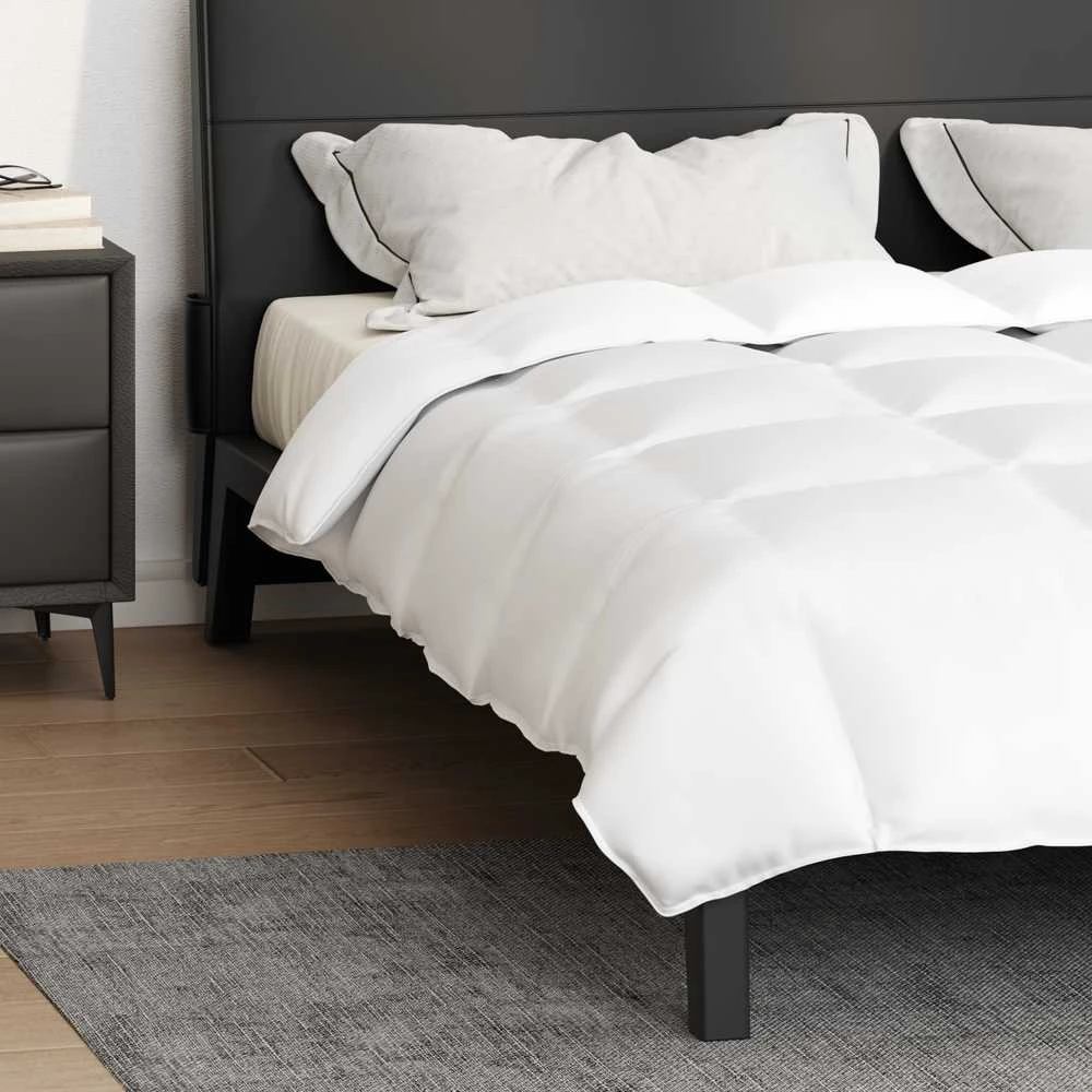 Antklodė 200 x 200 cm Pavasaris, Ruduo Plunksna Balta