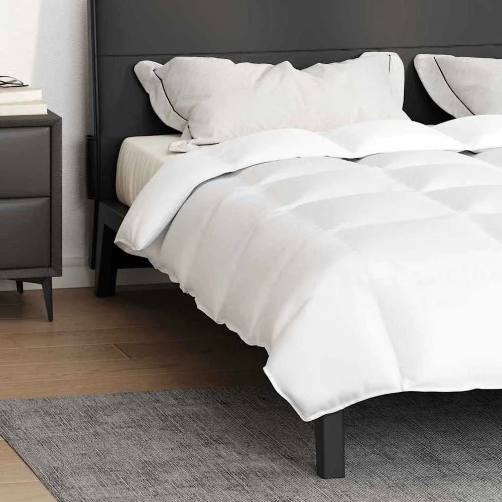 Antklodė 200 x 200 cm Pavasaris, Ruduo Plunksna Balta