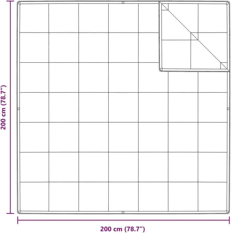 2-in-1 Antklodė Balta 200 x 200 cm Plunksna