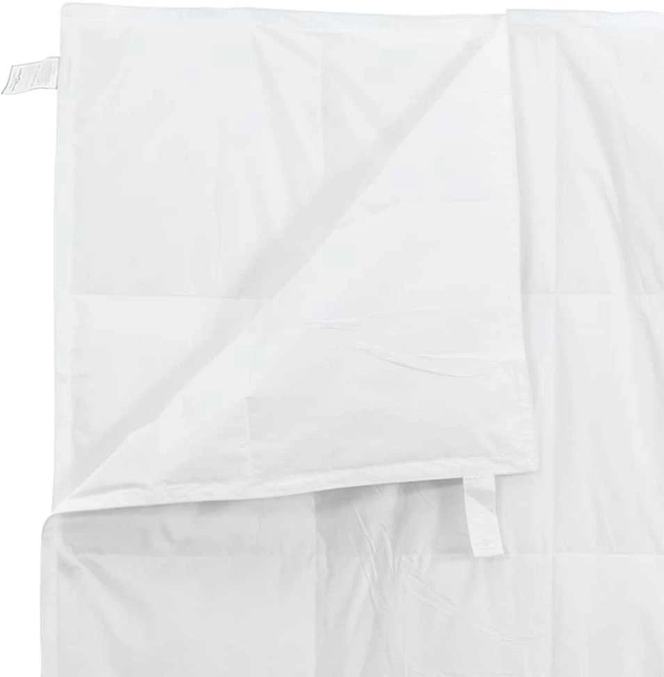 2-in-1 Antklodė Balta 200 x 220 cm Plunksna