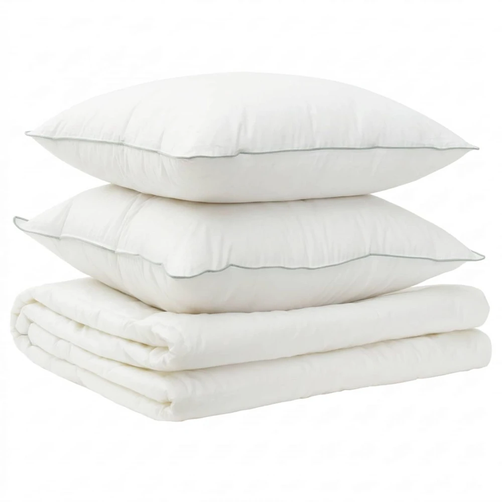 Antklodės ir pagalvių rinkinys 3 vnt. 135x220 cm Vasara 200 GSM