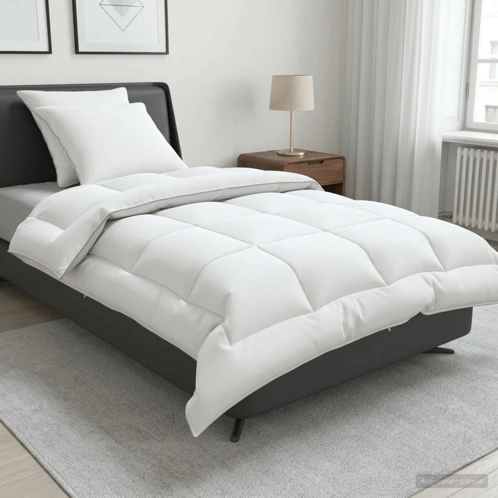 Antklodės ir pagalvių rinkinys 3 vnt. 155x220 cm Žiema 450 GSM