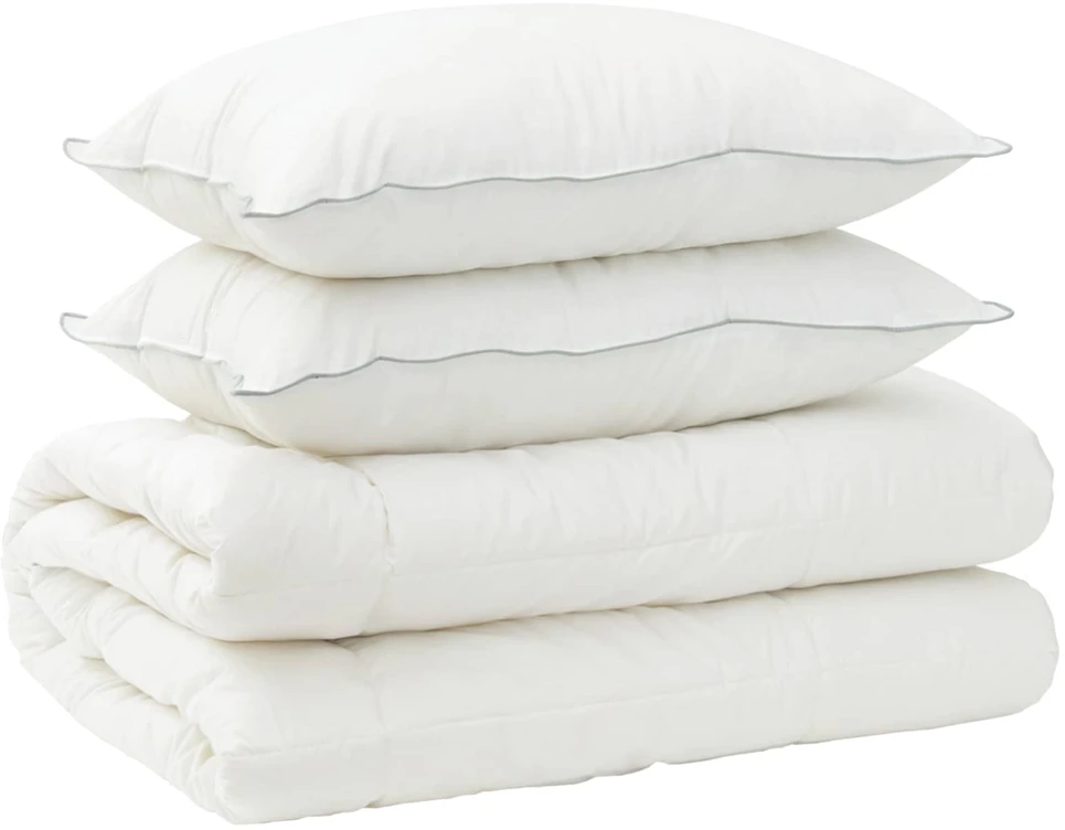 Antklodės ir pagalvių rinkinys 3 vnt. 200x240 cm Žiema 450 GSM