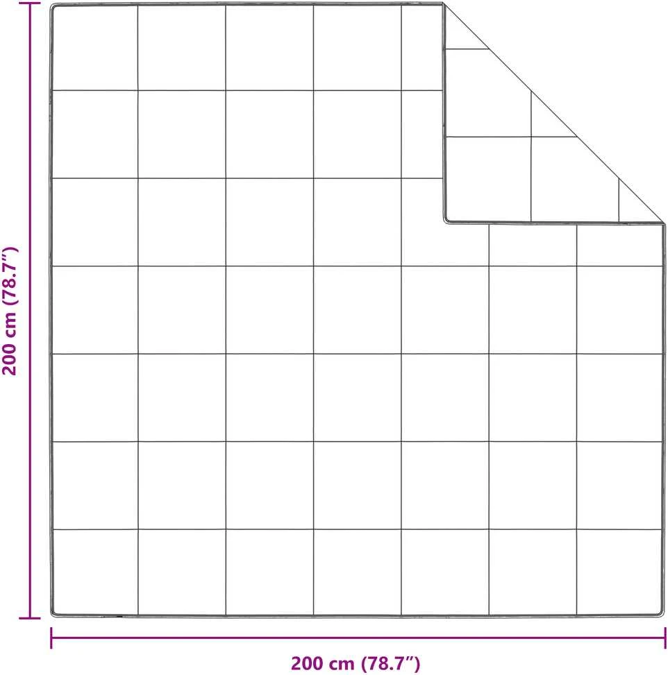 Žiemos antklodė 200 x 200 cm Žiema Plunksna Balta Kvėpuojantis
