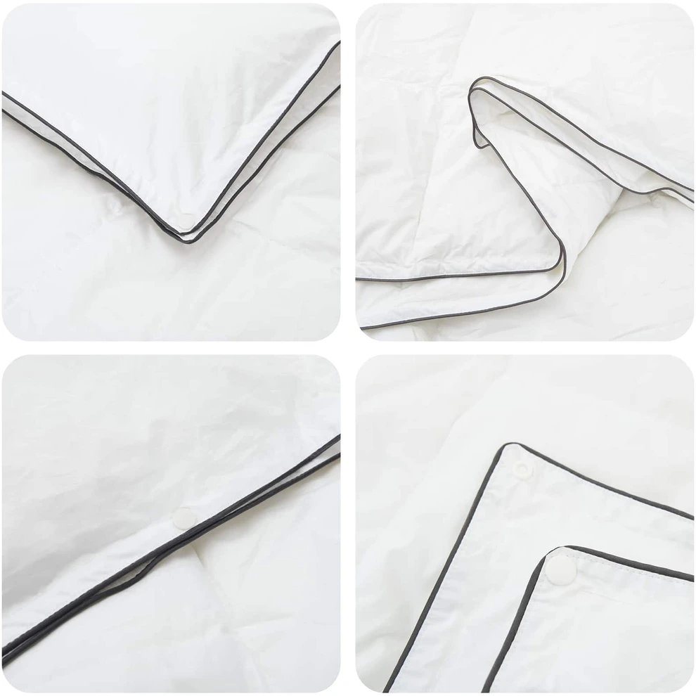 Antklodžių rinkinys 3 vnt. Balta Bambukas