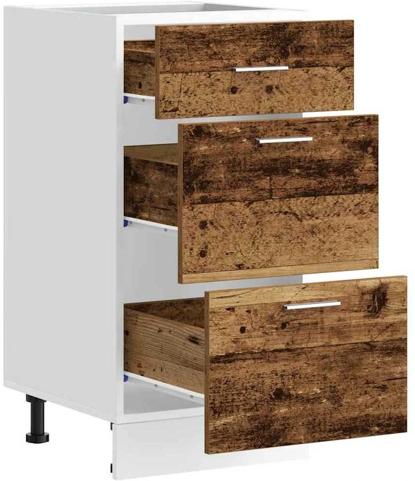 Apatinė spintelė “Lyon" Old Wood 40x46x81, 5 cm