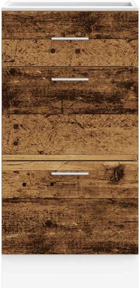 Apatinė spintelė “Lyon" Old Wood 40x46x81, 5 cm