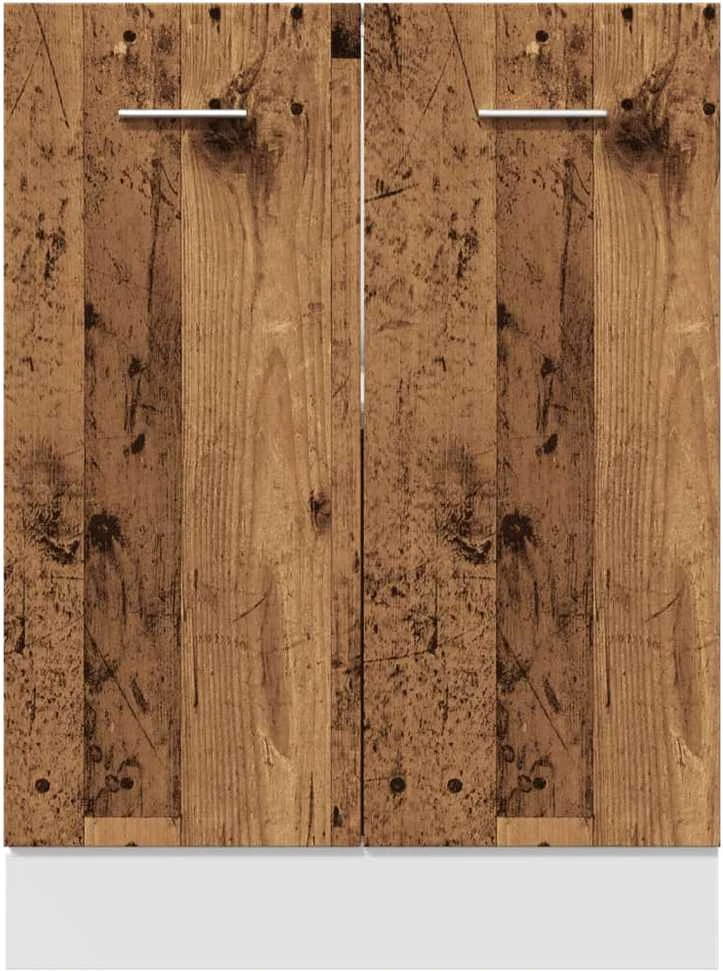 Apatinė spintelė, sendintos medienos, 60x46x81,5cm, MDP