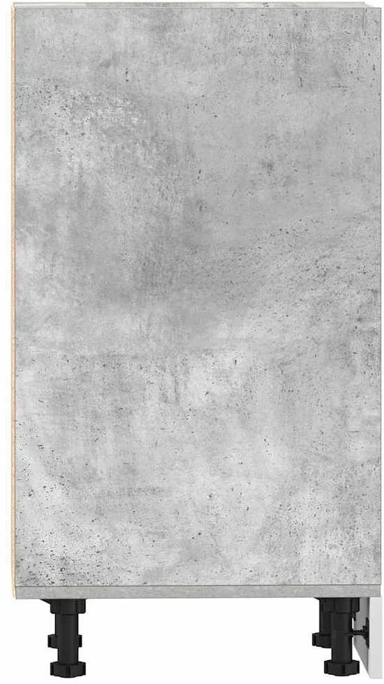 Apatinė spintelė “Riga" Betoninė Pilka 20x44, 5x81, 5 cm