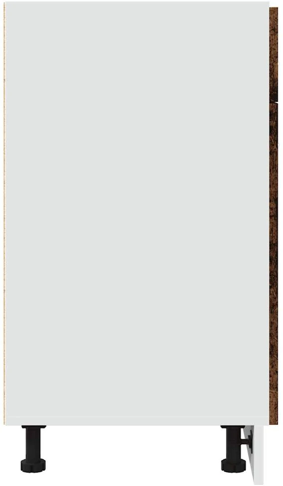 Apatinė spintelė su stalčiumi, medienos, 80x46x81,5cm, mediena