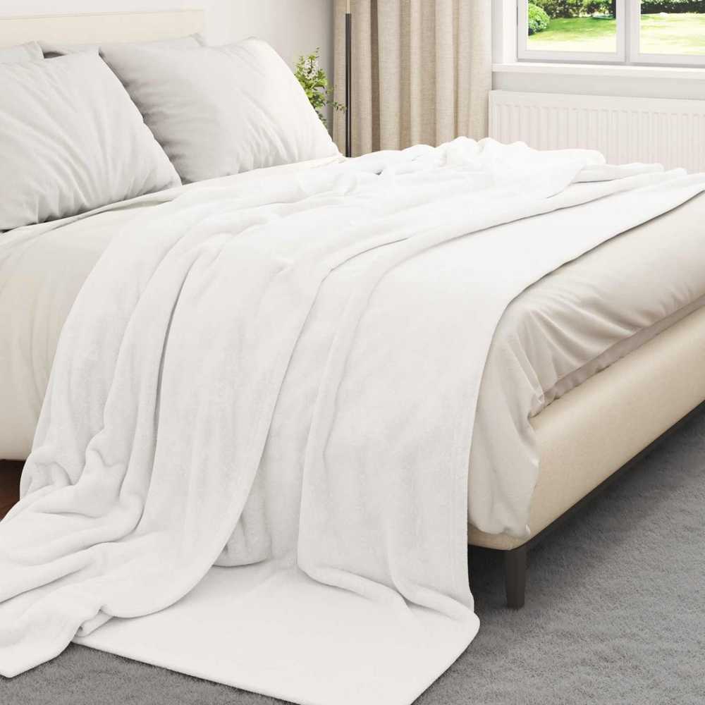 Antklodė Balta 220 x 240 cm 1.37 kg Flysas