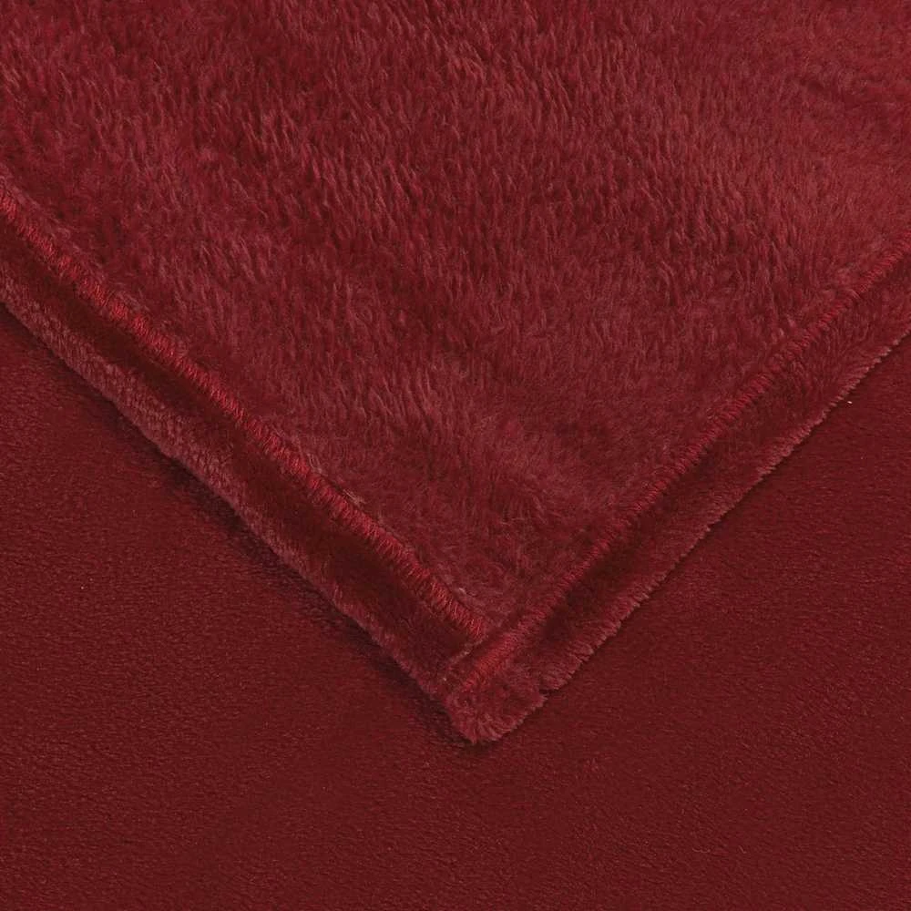 Antklodė Bordo raudona 220 x 240 cm 1.37 kg Flysas