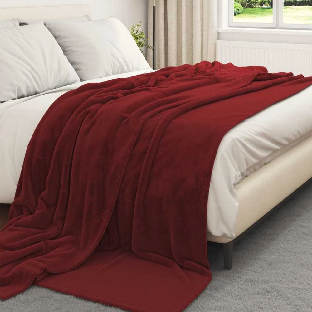Antklodė Bordo raudona 220 x 240 cm 1.37 kg Flysas