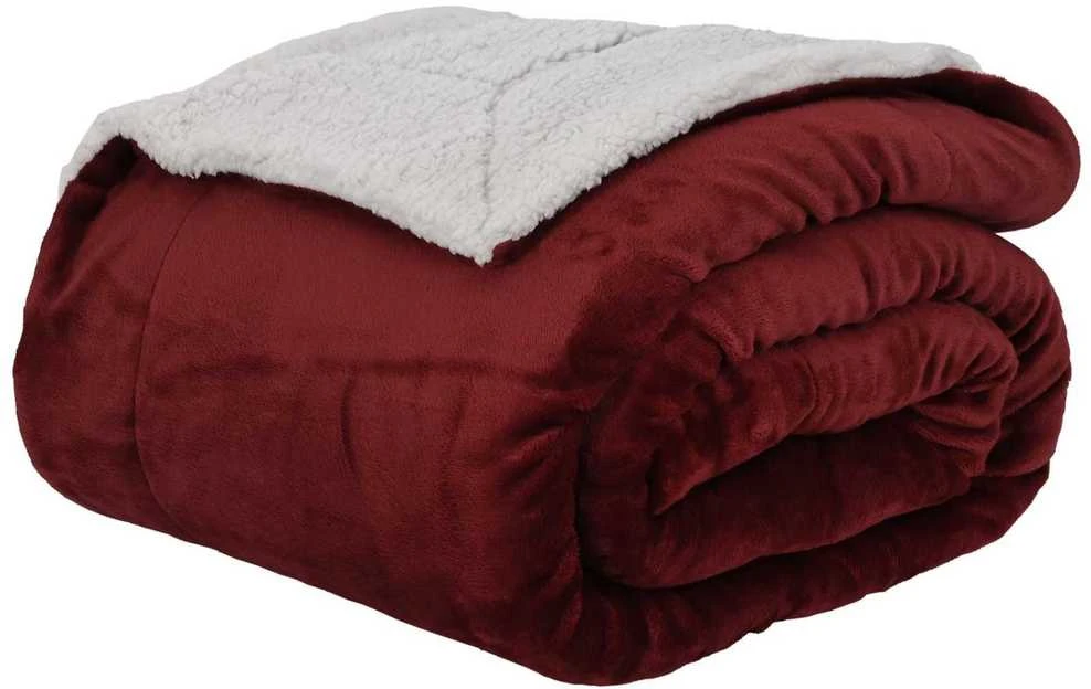 Antklodė Bordo raudona 240 x 270 cm 3.17 kg Flysas