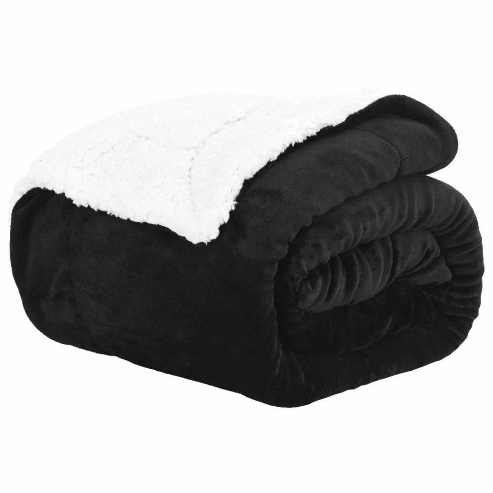 Antklodė Juoda 130 x 150 cm 1kg Flysas