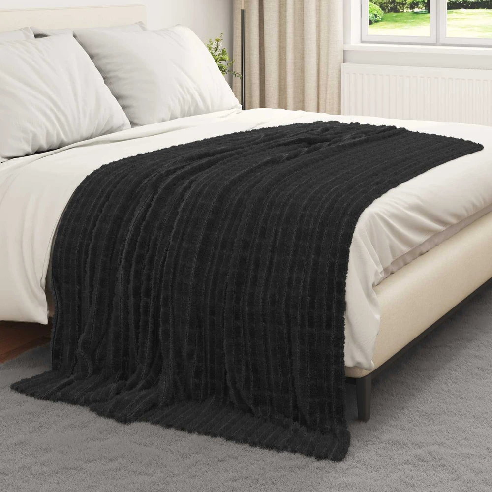 Apklotas Juoda 200 x 150 cm 0.75 kg Flysas