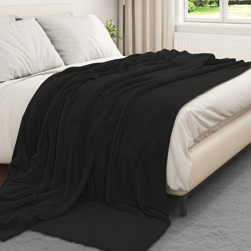 Antklodė Juoda 220 x 240 cm 1.37 kg Flysas