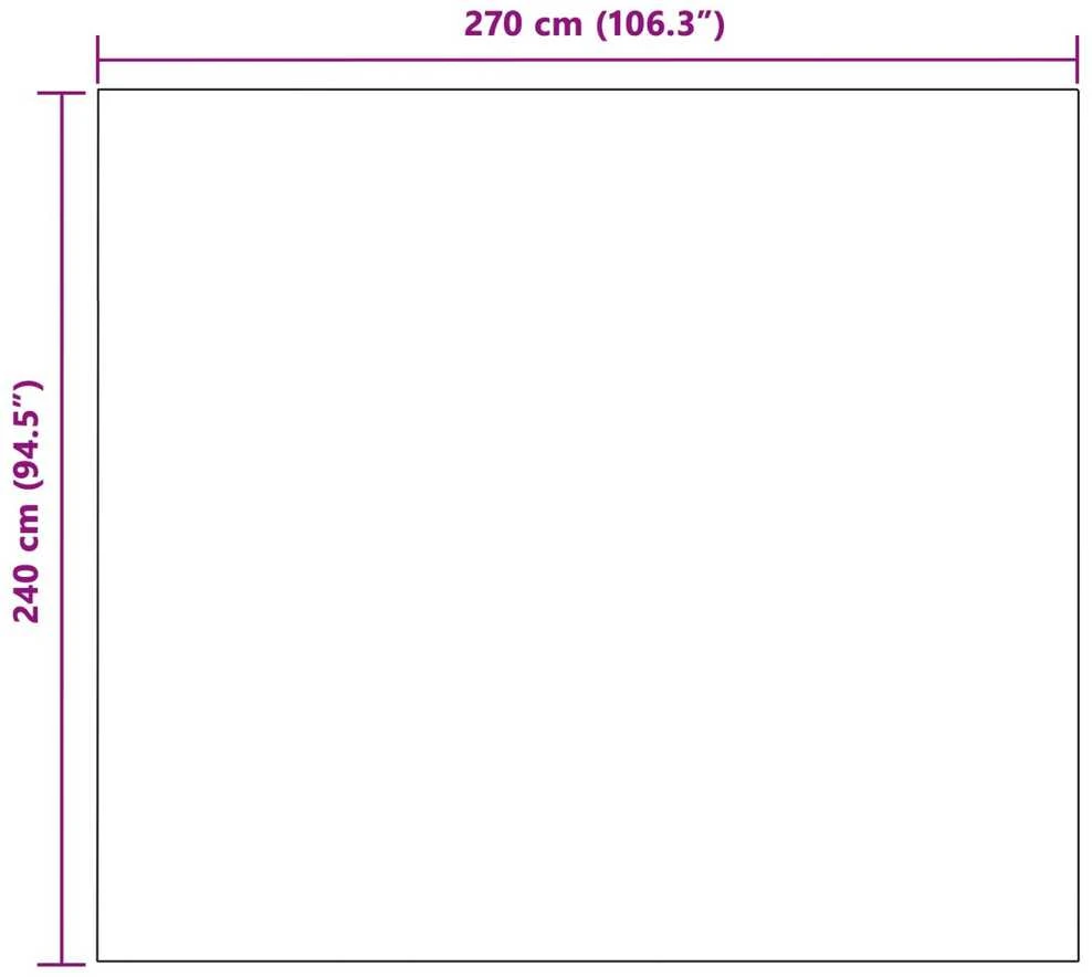 Antklodė Jūrinė mėlyna 270 x 240 cm 1.77 kg Flysas