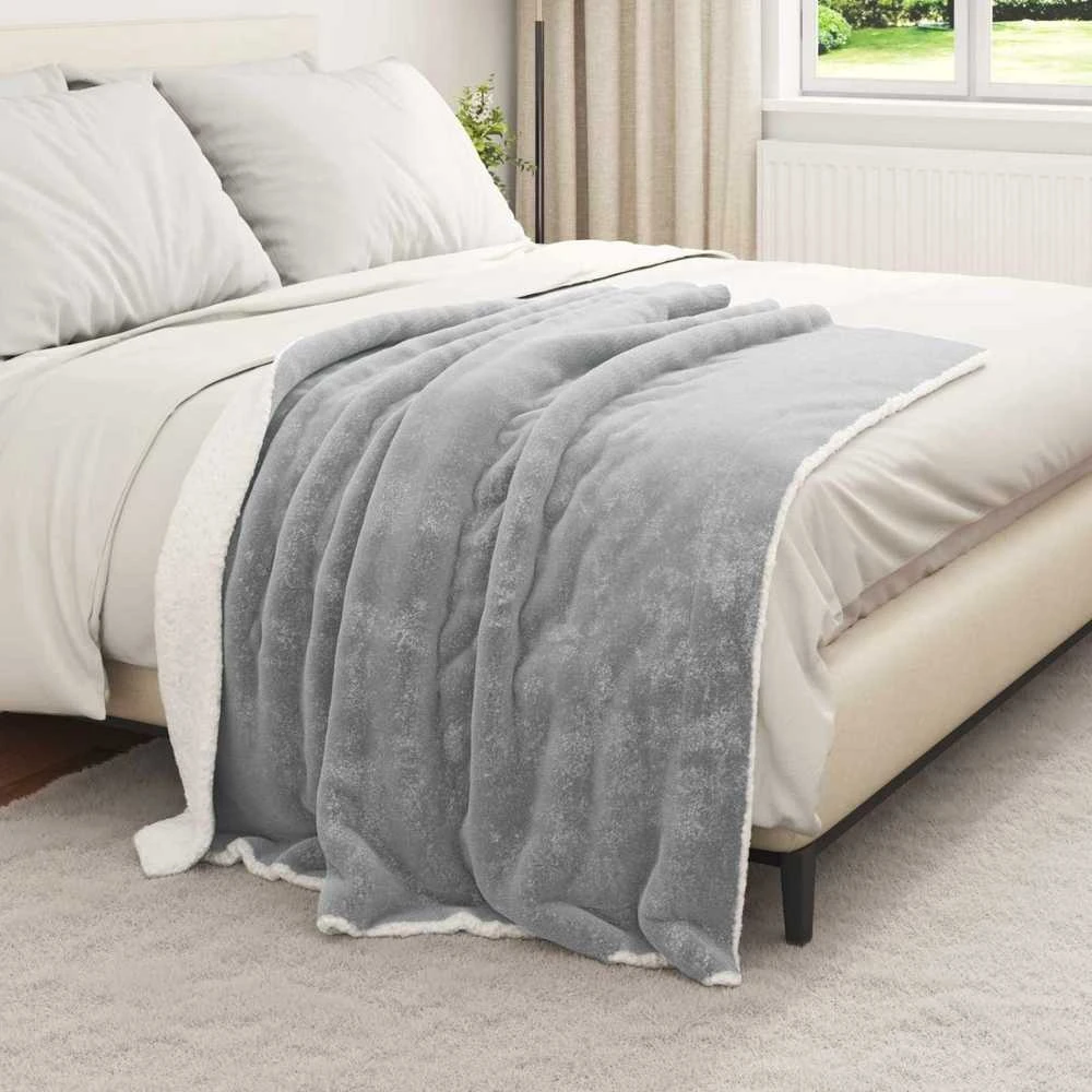 Antklodė Pilka 130 x 150 cm 1kg Flysas