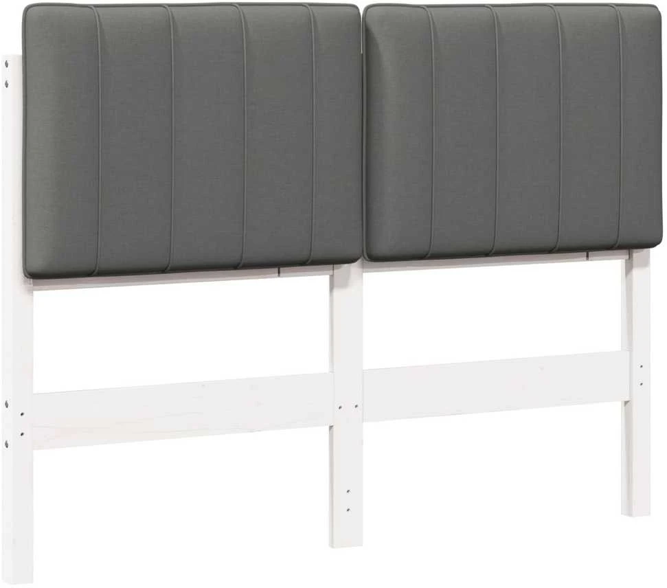 Apmušta lovos galvūgalis Balta ir šviesiai pilka 120 cm