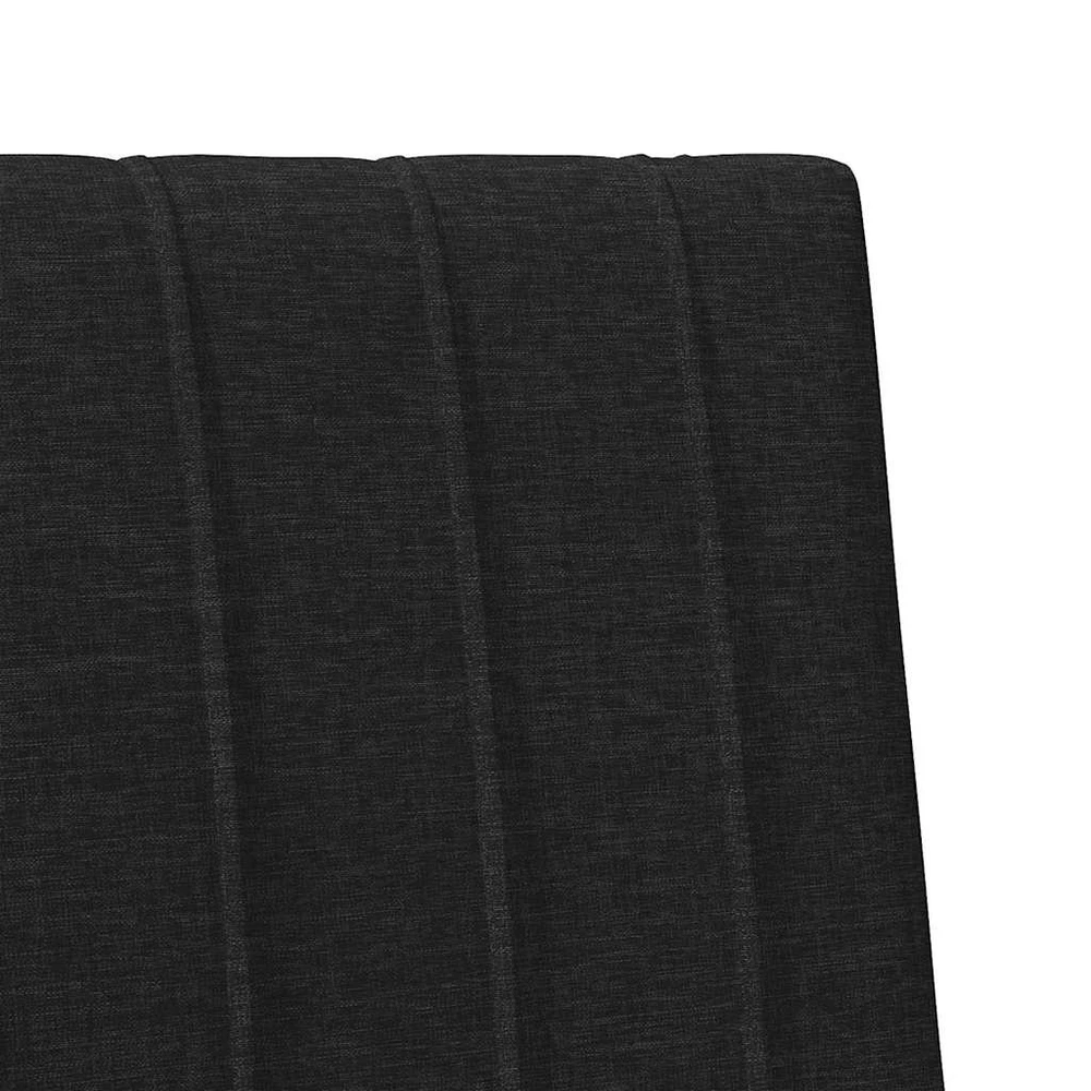 Apmušta lovos galvūgalis Juoda 100 cm Kietos pušies mediena