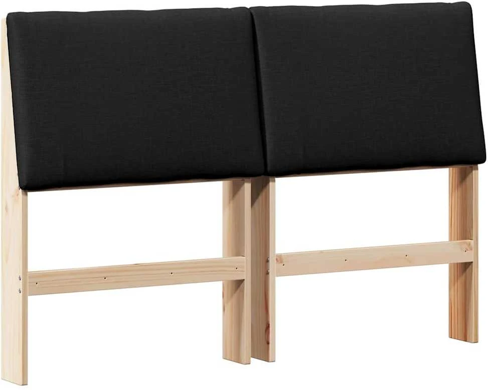Apmušta lovos galvūgalis Juoda 150 cm Kietos pušies mediena