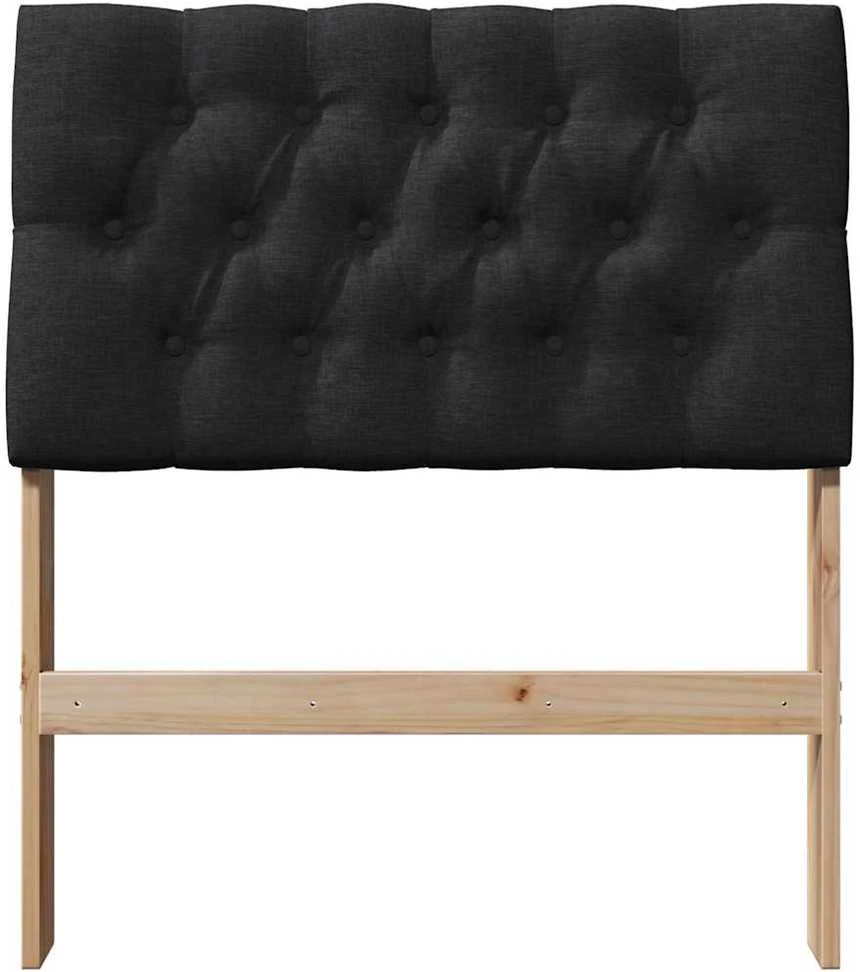 Apmušta lovos galvūgalis Juoda 80 cm Kietos pušies mediena