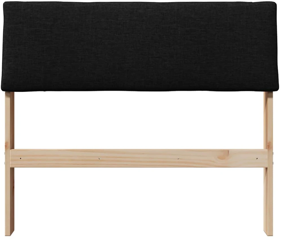 Apmušta lovos galvūgalis Juoda 90 cm Kietos pušies mediena