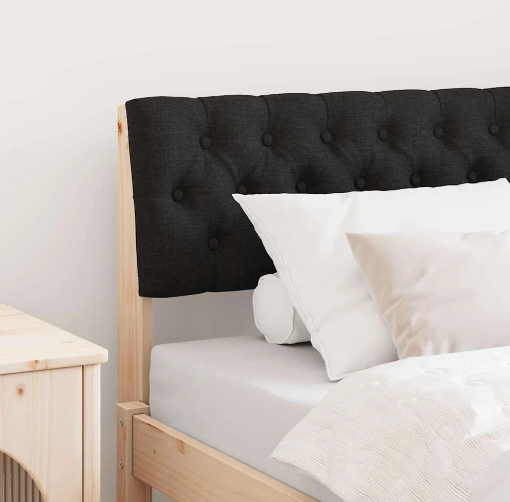 Apmušta lovos galvūgalis Juoda 90 cm Kietos pušies mediena