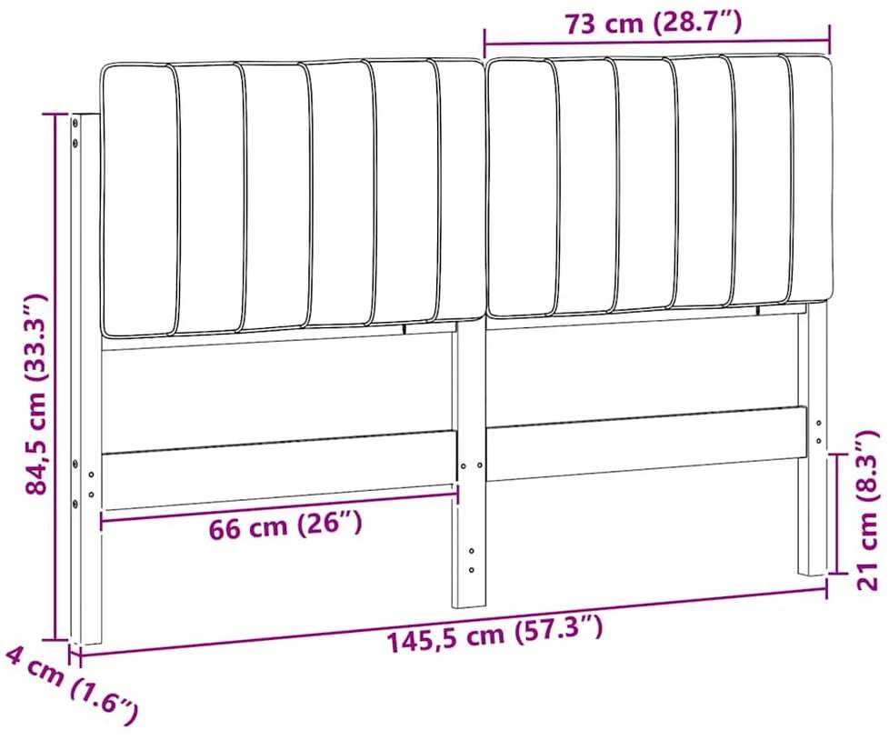 Apmušta lovos galvūgalis Ruda ir tamsiai pilka 140 cm