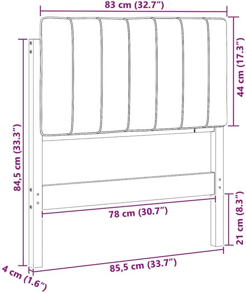 Apmušta lovos galvūgalis Rudas ir šviesiai pilkas 80 cm