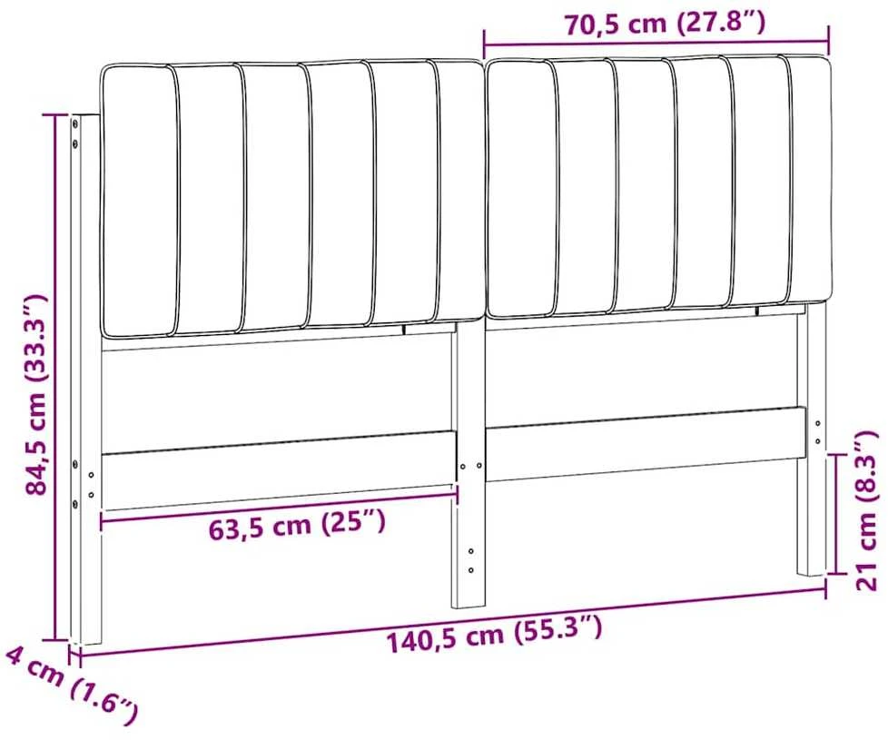 Apmušta lovos galvūgalis Rudas ir šviesiai pilkas 135 cm