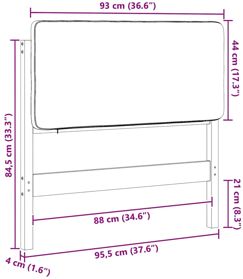 Apmušta lovos galvūgalis su galvūgalio Ruda ir juoda 90 cm