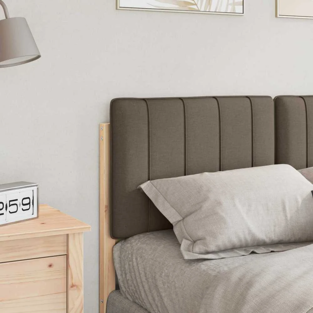 Apmušta lovos galvūgalis su galvūgalio Ruda ir Taupe 120 cm