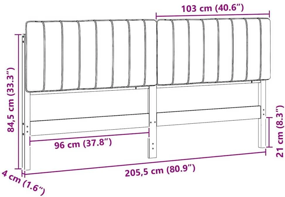 Apmušta lovos galvūgalis su galvūgalio Ruda ir juoda 200 cm