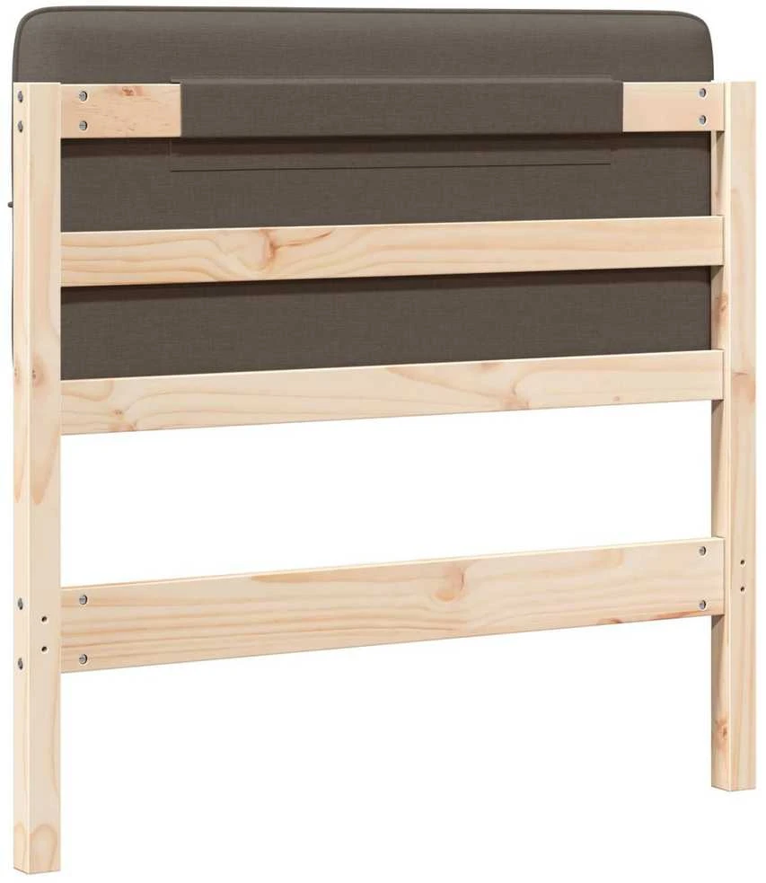 Apmušta lovos galvūgalis su galvūgalio Ruda ir Taupe 100 cm