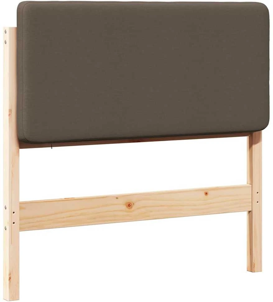 Apmušta lovos galvūgalis su galvūgalio Ruda ir Taupe 100 cm