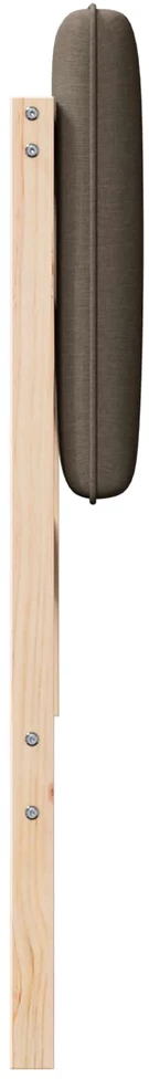 Apmušta lovos galvūgalis su galvūgalio Ruda ir Taupe 150 cm