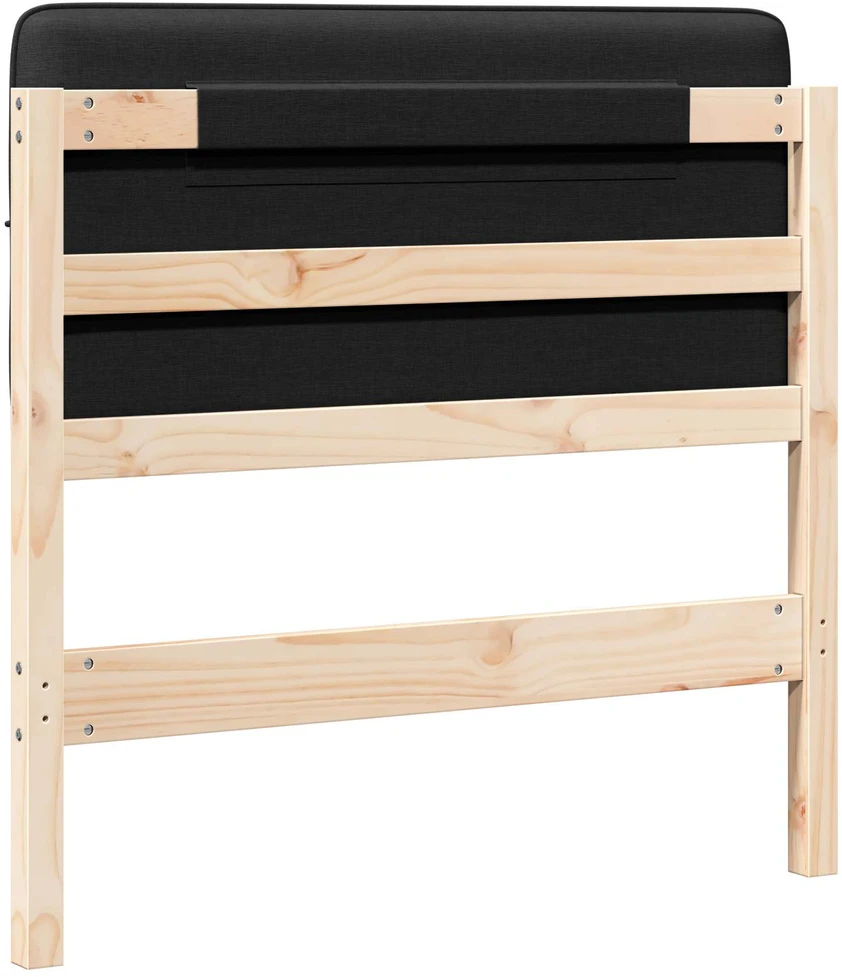 Apmušta lovos galvūgalis su galvūgalio Ruda ir juoda 90 cm