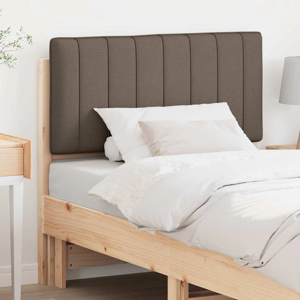Apmušta lovos galvūgalis su galvūgalio Ruda ir Taupe 90 cm