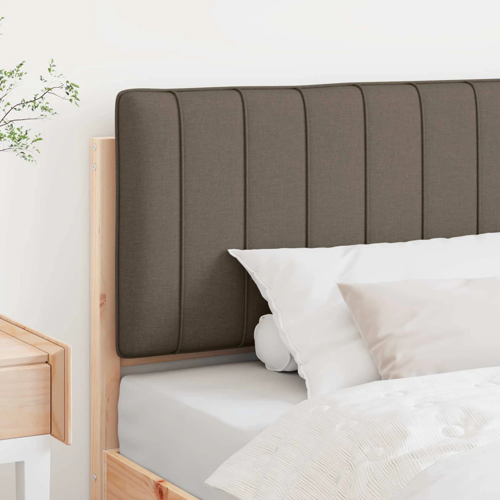 Apmušta lovos galvūgalis su galvūgalio Ruda ir Taupe 100 cm