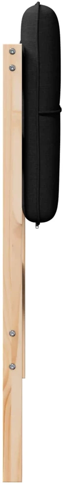 Apmušta lovos galvūgalis su galvūgalio Ruda ir juoda 90 cm
