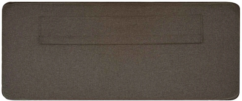 Apmušta lovos galvūgalis su galvūgalio Ruda ir Taupe 90 cm