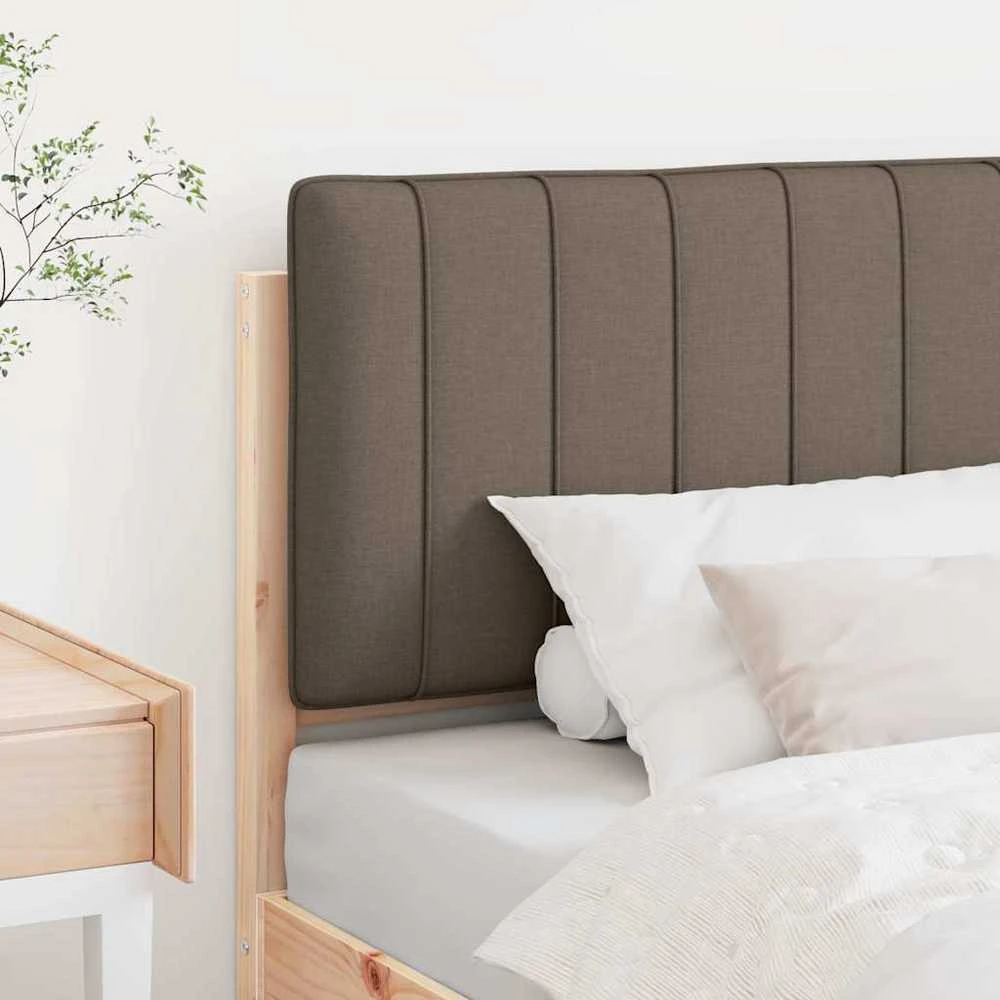 Apmušta lovos galvūgalis su galvūgalio Ruda ir Taupe 80 cm