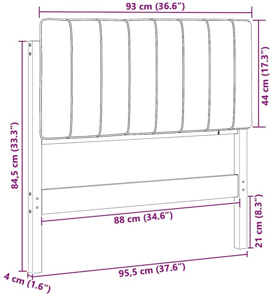 Apmušta lovos galvūgalis su galvūgalio Ruda ir juoda 90 cm