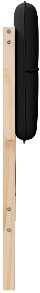 Apmušta lovos galvūgalis su galvūgalio Ruda ir juoda 135 cm