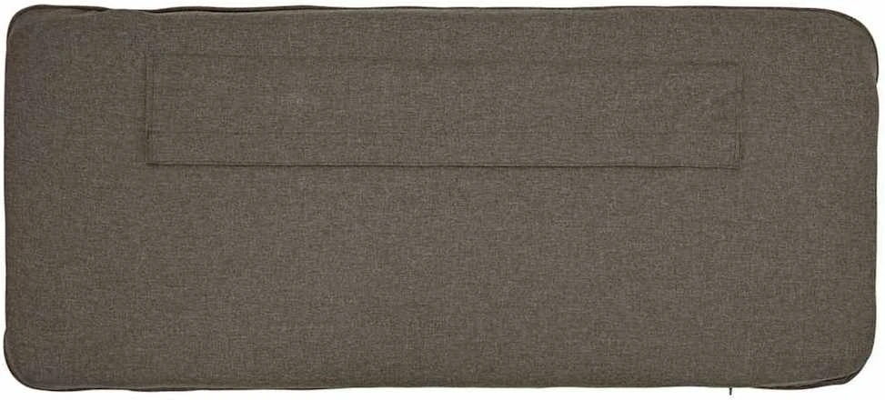 Apmušta lovos galvūgalis su galvūgalio Ruda ir Taupe 80 cm