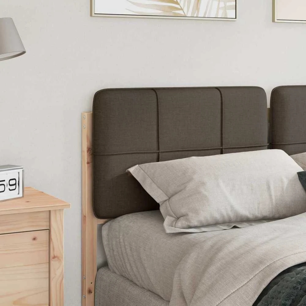 Apmušta lovos galvūgalis su galvūgalio Ruda ir Taupe 140 cm