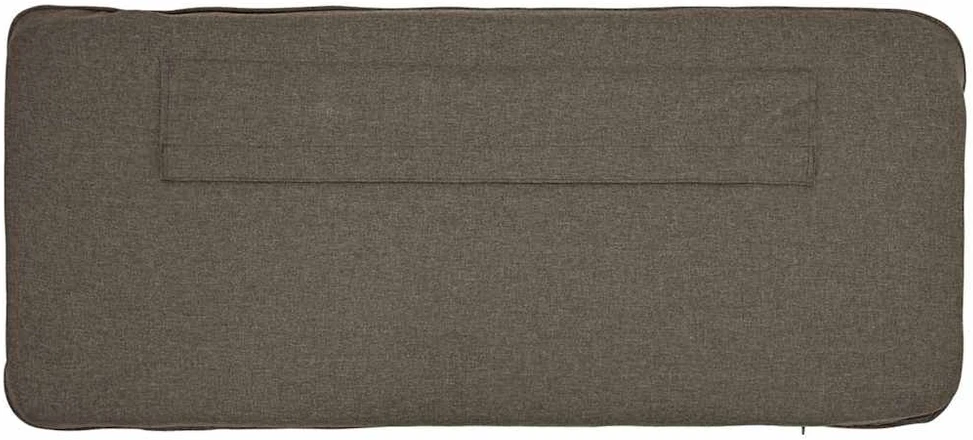 Apmušta lovos galvūgalis su galvūgalio Ruda ir Taupe 180 cm