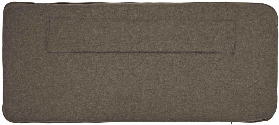 Apmušta lovos galvūgalis su galvūgalio Ruda ir Taupe 120 cm